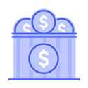 bank money icon Backd will pay your invoice in full while you pay back the cost of the purchase over time. Unlock flexible rates with a timeline that works for you while controlling your capital flow. Click BackdPay at checkout and choose the rates that best benefit your business today.